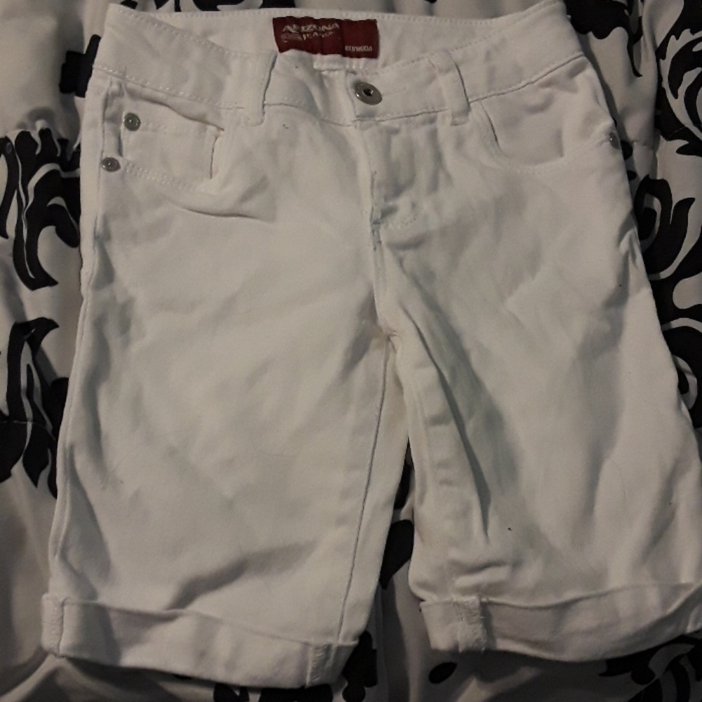 White shorts